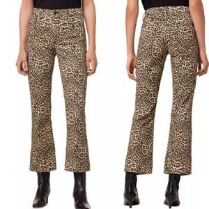 JOE'S JEANS CALLIE HIGH RISE CROPPED BOOT CUT JEANS IN LEONINE - SIZE 31